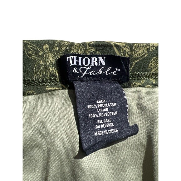 Thorn & Fable Maxi Skirt Women Sz SM Skeleton Butterfly Pixie Hem Fairy Goth - Picture 7 of 11